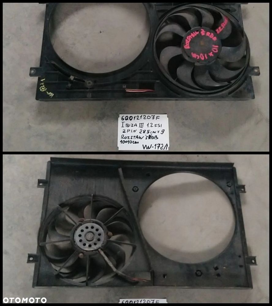 VW-001-399 WENTYLATOR CHŁODNICY VW AUDI SEAT SKODA - 27