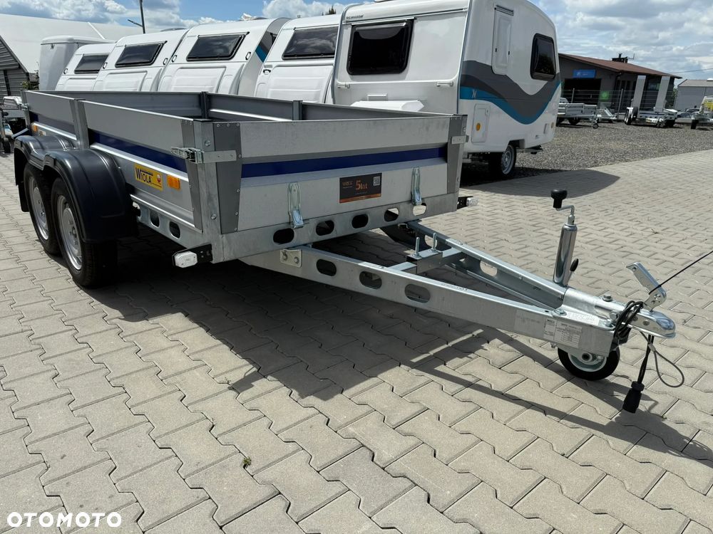 Wiola SILESIA PLUS przyczepa dwuosiowa 302x152x38cm MOCNA RAMA SPAWANA - 6