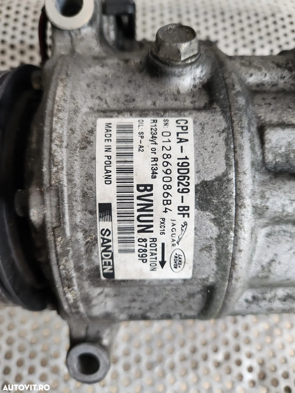 Compresor Clima Ac Range Rover Evoque Velar Land Rover Discovery Sport Jaguar XE XF F Pace 2.0 204 - 7