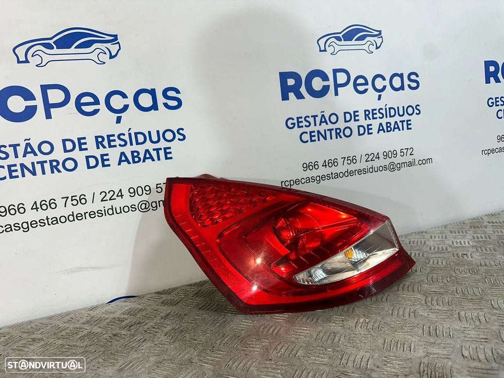 .Conjunto Farolins Farolim Traseiro Trás Esquerdo Direito Originais Ford Fiesta Mk6 VI 6 2008 - 2012 - 6