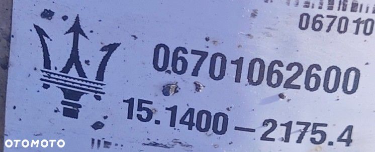 Lewy 06701062600 Prawy 06701062620 Amortyzator Miech Przód Przedni Pneumatyczny Maserati Levante - 2