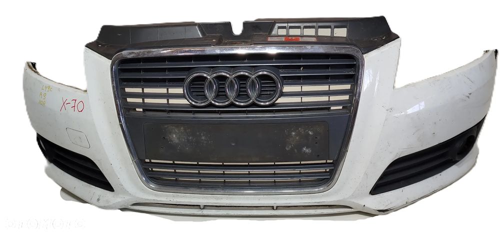ZDERZAK PRZEDNI PRZÓD GRILL AUDI A3 8P II LIFT 08-12 LY9C - 4