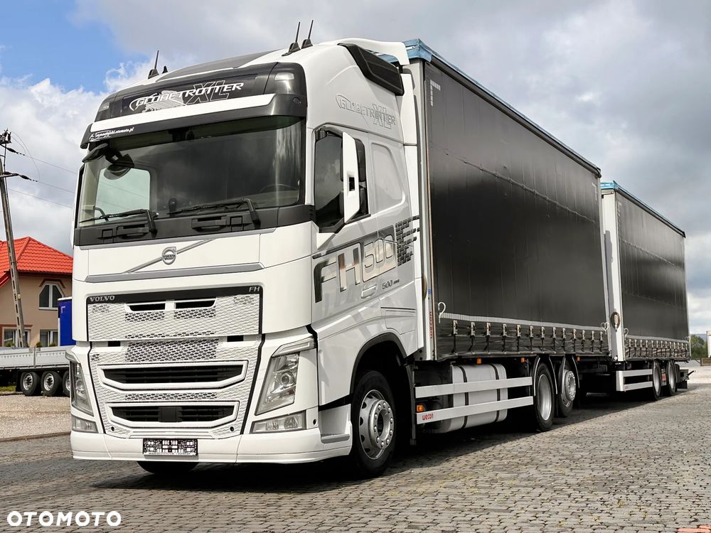 Volvo FH 500 GLOB XXL TANDEM ZESTAW WECON OCYNK SAF  7,72+7,72 - 2