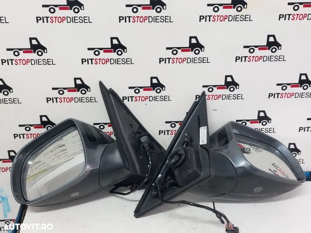 Oglinda stanga Audi Q5 FACELIFT 2012 2013 2014 2015 8R1857409L 8R1857409L01C Cu side-assist - 2