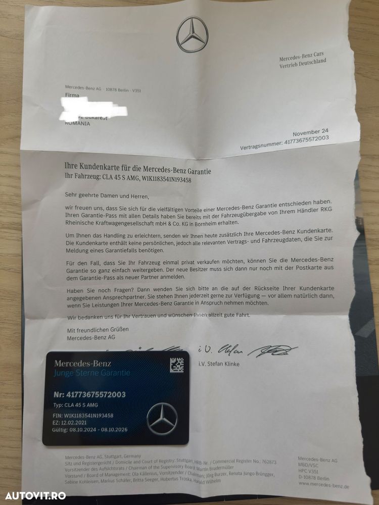 Mercedes-Benz CLA AMG 45 S 4Matic+ AMG Speedshift 8G-DCT - 24