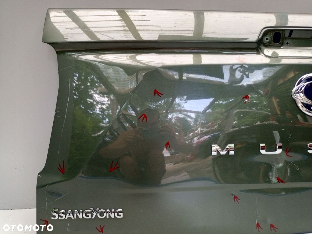 SSANGYONG MUSSO 2018- KLAPA BURTA BAGAŻNIKA TYŁ TYLNA ÷ - 8