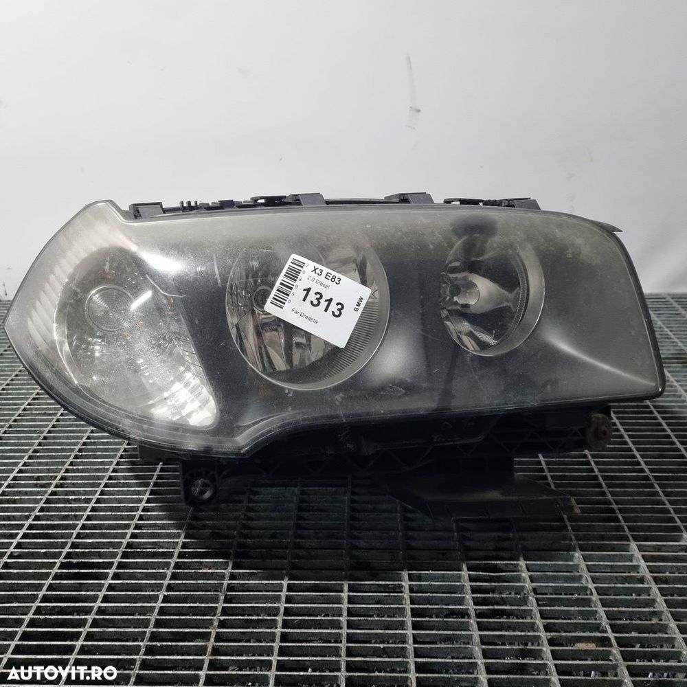 Far Dreapta BMW X3 E83 2003 - 2006 SUV 4 Usi (1313) Fara xenon 0301210604 - 1