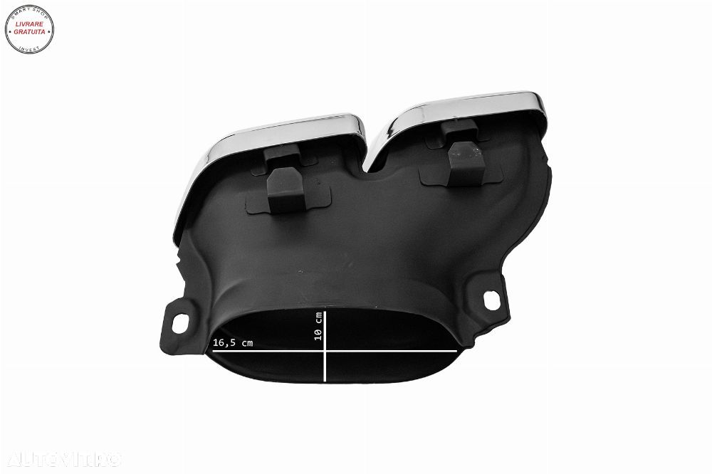 Difuzor Bara Spate Mercedes E-Class W213 S213 Sport Line (2016-2019) Negru Lucios- livrare gratuita - 11
