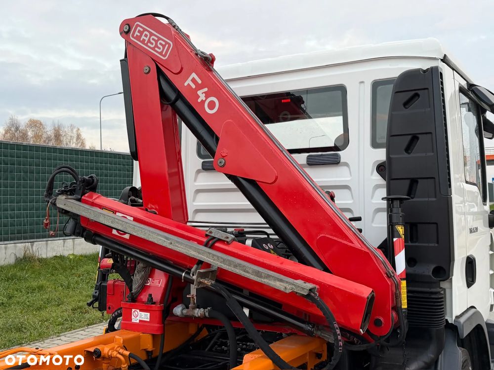 MAN TGL 8.180 // Hakowiec + HDS FASSI F40 // - 39