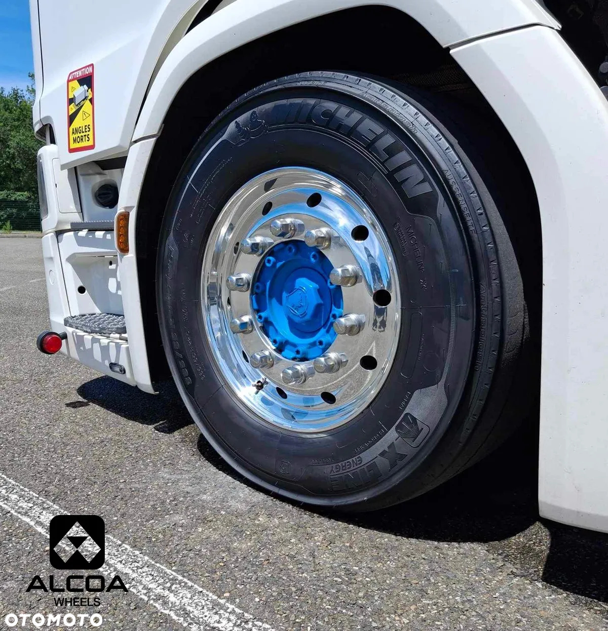 Felga ALCOA do SCANIA / 22,5 x 11,75 / ET 135 /DB / Aluminiowe felgi / NETTO-2.390,-PLN - 10