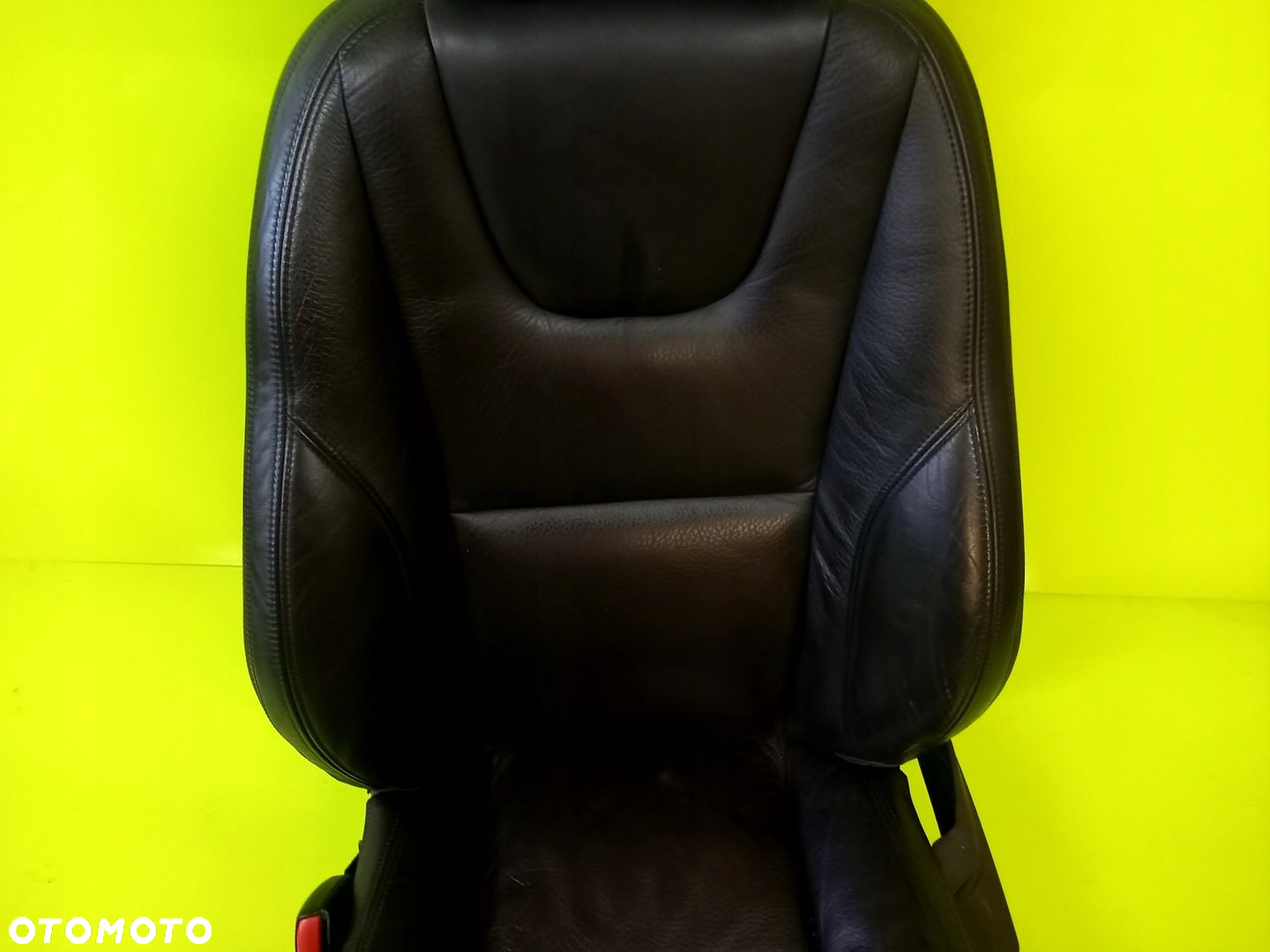 FOTEL SKÓRZANY SKÓRA GRZANY LEWY EUROPA VOLVO S60 10R - 2