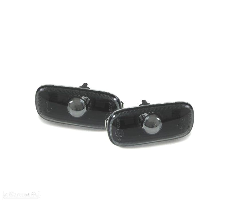 INTERMITENTES LATERAIS AUDI A4 00-04 VIDRO CLARO PRETO - 4