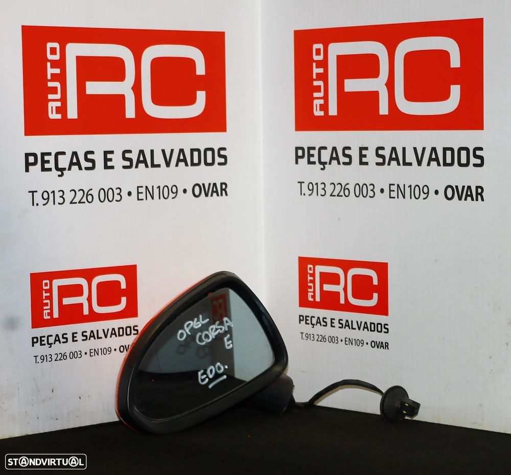 ESPELHO RETROVISOR ESQUERDO OPEL CORSA E - 1