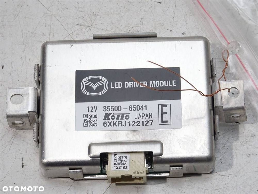 MODUŁ LAMPY LED  MAZDA 6 sedan (GJ, GL) 2012 - 2022 2.5 (GJ5FP) 141 kW [192 KM] benzyna 2013 - 2022 - 1