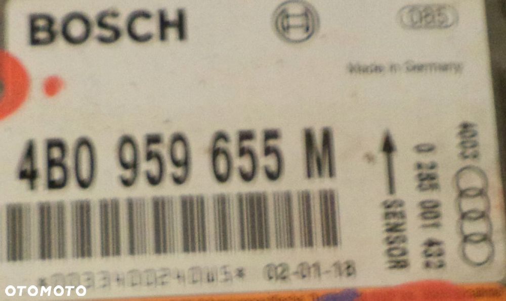 Komputer sterownik  4B0959655M AIR BAG VW AUDI - 2
