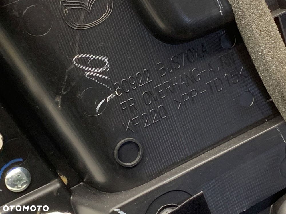 BOCZEK DRZWI PRAWY PRZÓD - 84.00 PLN - MAZDA 3 (BM, BN) 2013 - 2022 2.0 88 kW [120 KM] benzyna 2013 - 4