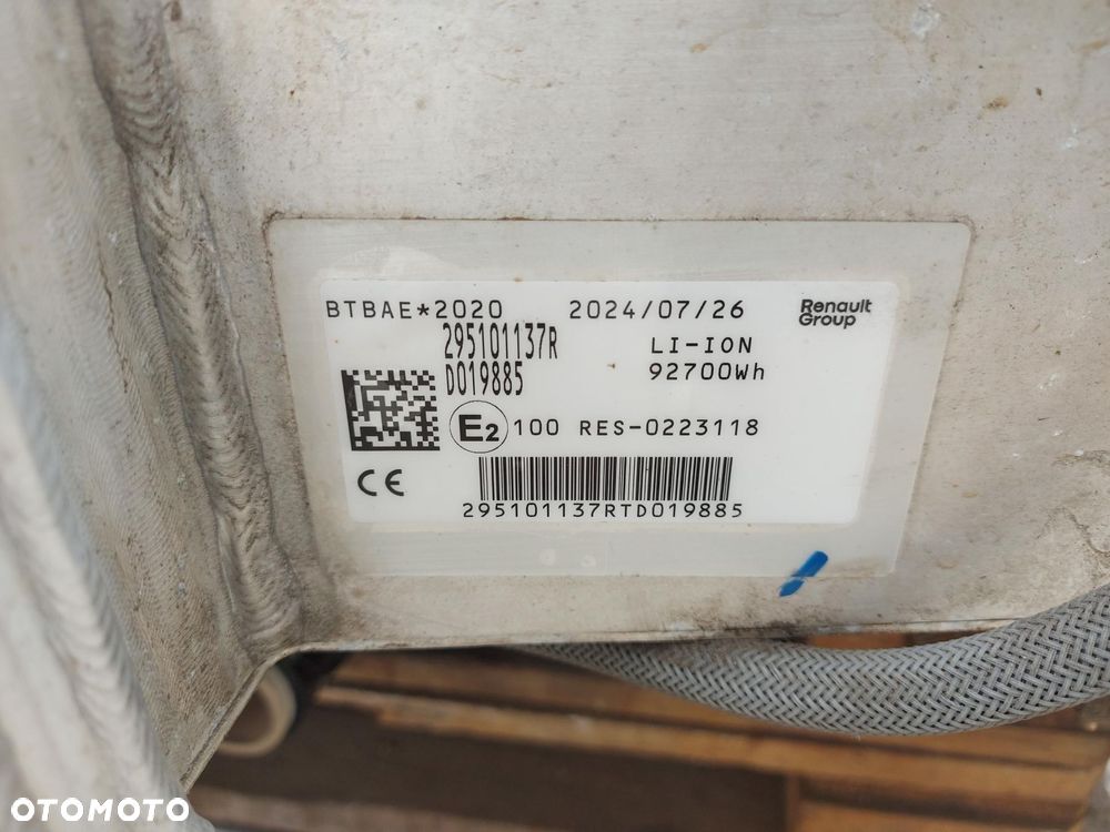 RENAULT Scenic E-Tech V 5 Bateria akumulator 92,7kWh 295101137R - 5