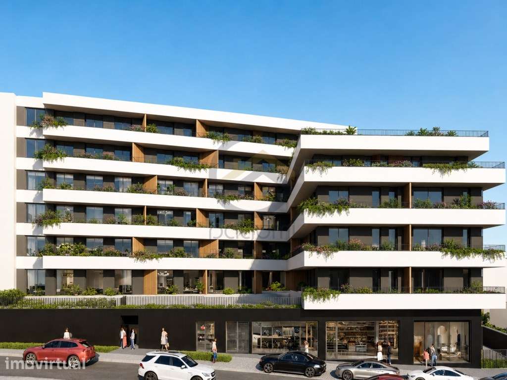 T1+1 | A42 a 5 min | Bellevue Residence | Varanda e garagem - Grande imagem: 5/8