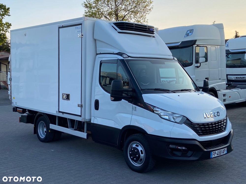 Iveco Daily 35C14 • 2020 • Carrier Xarios 350 • Chłodnia • Mroźnia • -29°C +20°C • Winda Dhollandia • AeroKit • Bliźniak • Sprowadzone - 2