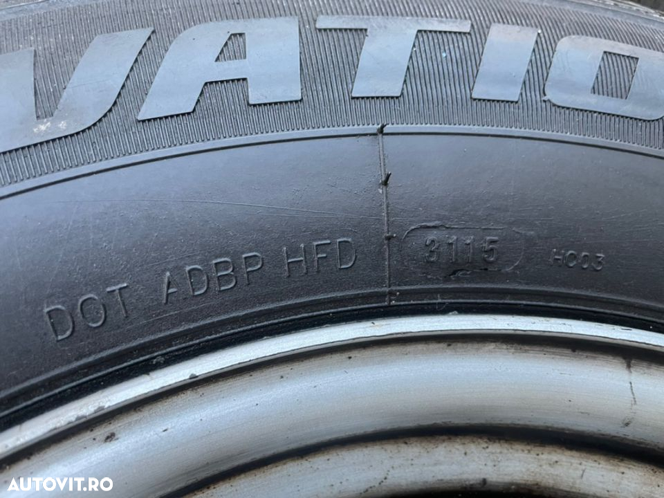 Set jante originale FORD TRANSIT an 2016 cu cauciucuri iarna 235/65R16C - 4