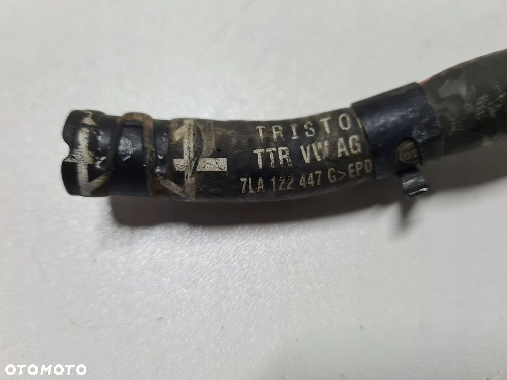 VW T6.1 przewód przewody węże zbiorniczka wyrównawczego 7LA122447 - 2