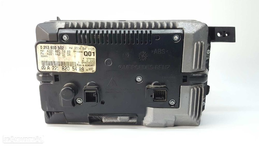 TELA/ECRÃ MULTIFUNÇÕES MERCEDES CLASE S (W221) BERLINA 320 / 350 CDI (221.022) - 3