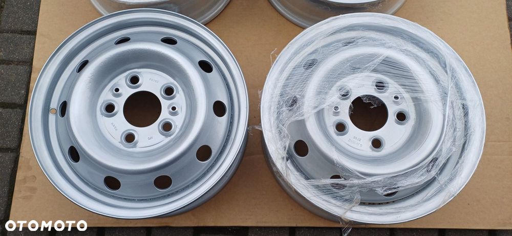 Felgi stalowe po regeneracji 6x16 cali , rozstaw śrub 5x130 , ET 68. - 2