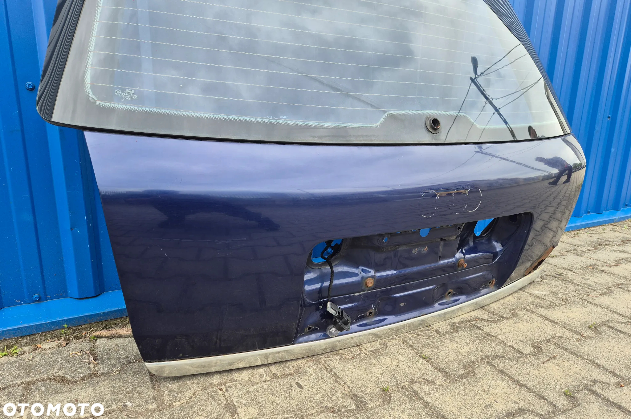 SZYBA KLAPY BAGAŻNIKA KLAPA BAGAŻNIKA TYŁ AUDI A6 C5 PRZEDLIFT KOMBI | AVANT - 5