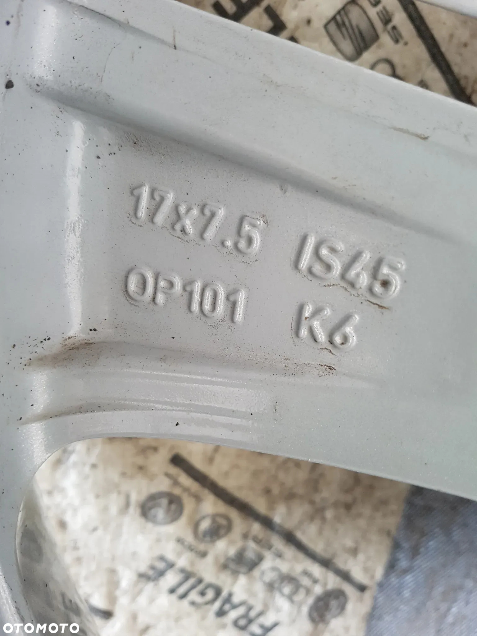FELGI ALU ORYGINAŁ GM OPEL INSYGNIA B ASTRA J ZAFIRA C  7,5jx17  IS45 5x115 CZUJNIKI TPMS - 7