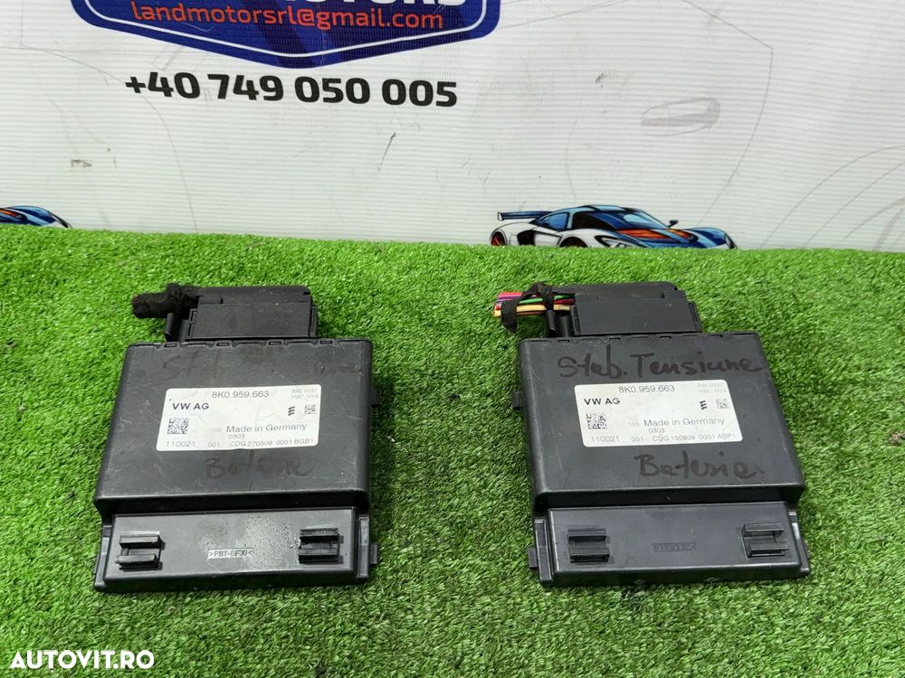 MODUL STABILIZATOR TENSIUNE BATERIE AUDI A4 AVANT 2.0 DIESEL 2009 COD OEM 8K0959663 2009-2016 - 2