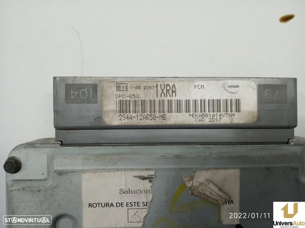 CENTRALINA MOTOR UCE FORD FOCUS 2002 -2S4A12A650NB - 1