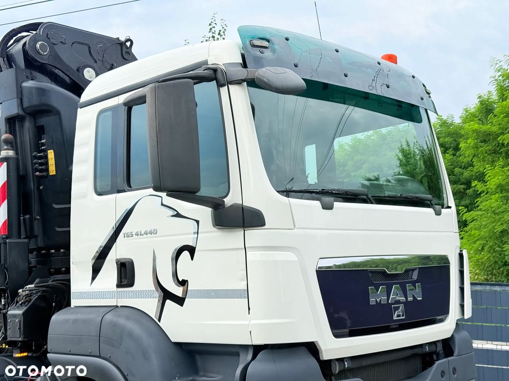 MAN * MAN 41.440 TGS * 8x6 * HDS Kran Hiab 855 E-8 HIPRO * 20 M * Energetyka * Sprowadzony * - 40