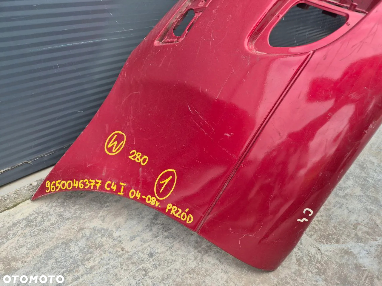 ZDERZAK PRZEDNI TYLNY CITROEN C4 I 04-08r - 3
