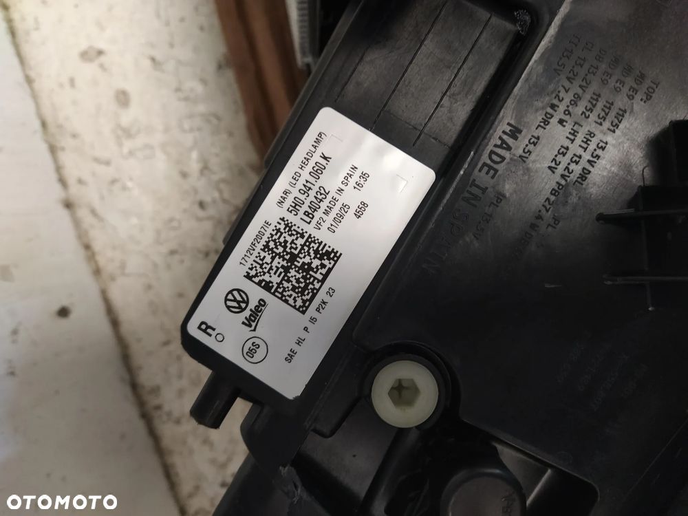 VW GOLF VIII GTI LIFT LAMPY LAMPA REFLEKTORY REFLEKTOR PRZÓD PRZEDNIE NAR FULL LED RED PRAWA LEWA PRZETWORNICA USA ORYGINAŁ - 16