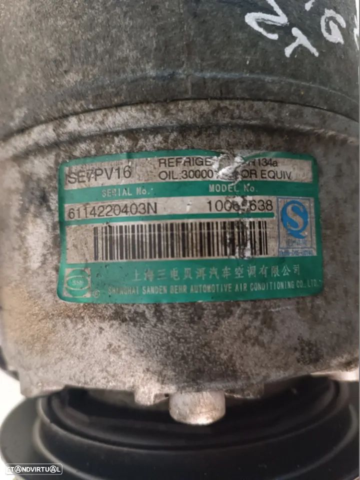 COMPRESSOR AC MG ZT / ROVER 75 1.8TURBO - 2