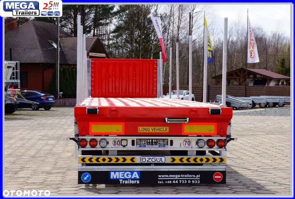 Mega Platforma 13.60 m, HEAVY OMEGA - kontenery, palety, stal -UNIWERSALNA !!! - 11