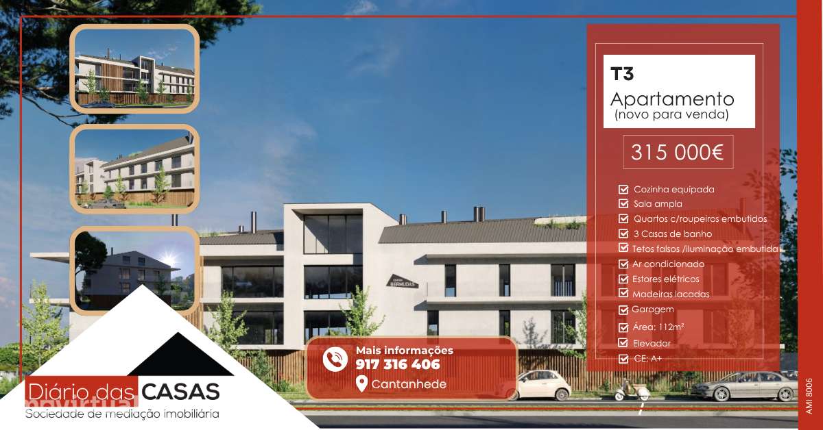 Apartamento T3, Cantanhede