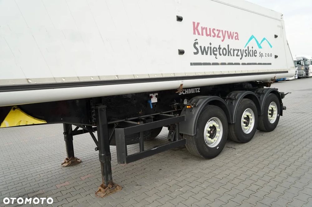 Schmitz Cargobull / WYWROTKA / ALUMINIOWA / OŚ PODNOSZONA / OSIE SAF / PO KONTRAKCIE SERWISOWYM - 9