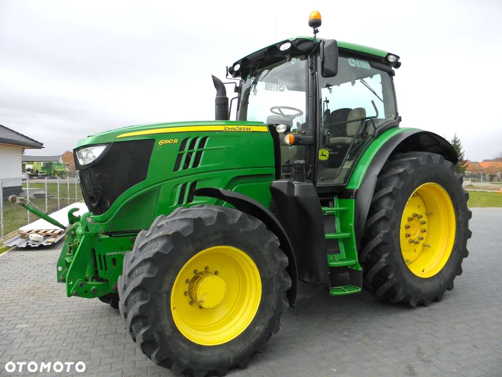 John Deere 6190R 2013 Rok, Przedni TUZ i WOM, Skrzynia POWERQUAD, Nie Malowany, Stan Bardzo Dobry - 11