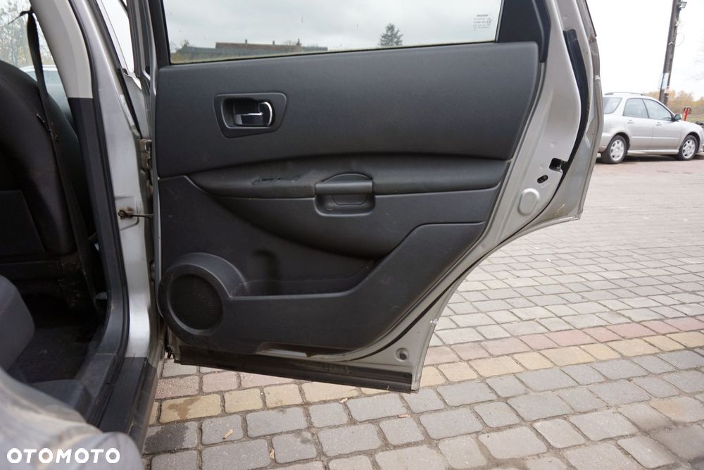 DRZWI TYLNE PRAWE QASHQAI+2 I J10 KY0  SREBRNY NISSAN 2008-2013 - 6
