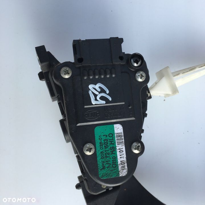 PEDAŁ POTENCJOMETR GAZU VW GOLF BORA A3 1J1721503J - 2