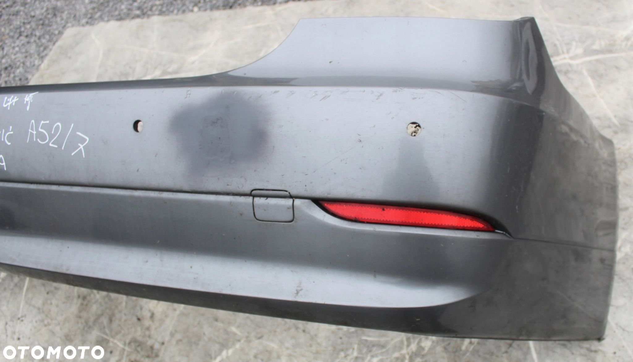 ZDERZAK TYŁ TYLNY BMW E60 LIFT LCI A52 SPACEGRAU - 4