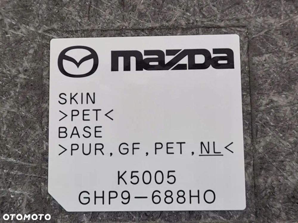 PODŁOGA WYKŁADZINA BAGAŻNIKA MAZDA 6 III GJ KOMBI - 3