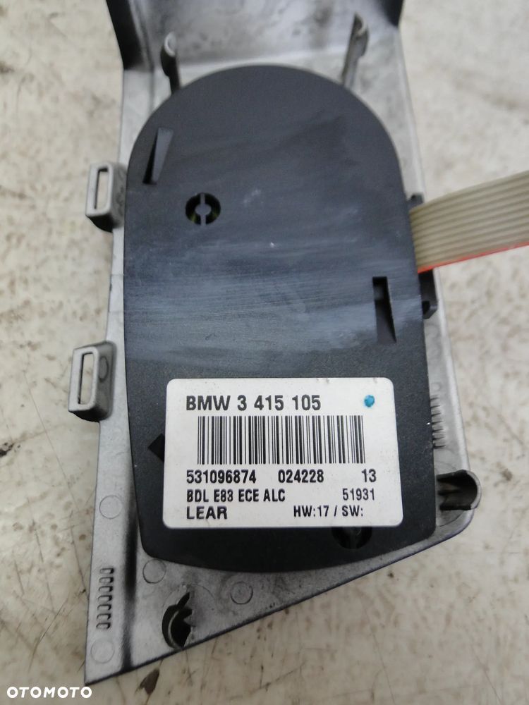 BMW X3 E83 WŁĄCZNIK PRZEŁĄCZNIK ŚWIATEŁ EUROPA - 3