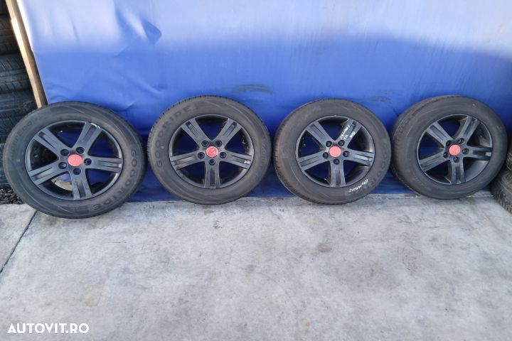 Jante aliaj cu anvelope 15 - set 195/65 R15 ET52.5 6JJX15H2 195/65 R1 - 1