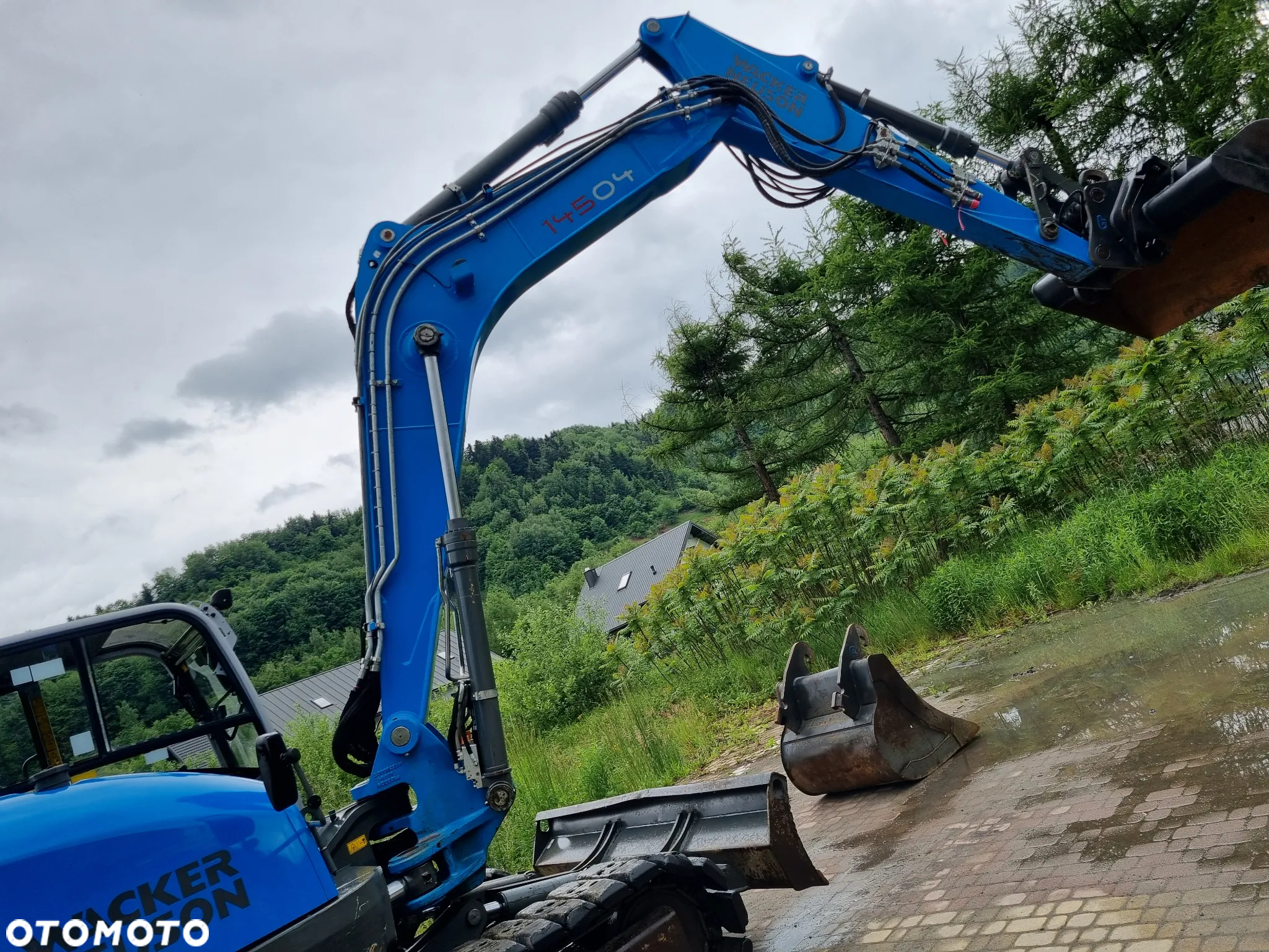 Wacker Neuson 15ton Koparka Gąsienicowa 14504 jak Nowa 2015rok 3300Mtg silnik DEUTZ 105km Oryginał DEKRA serwisy z Norwegii - 5