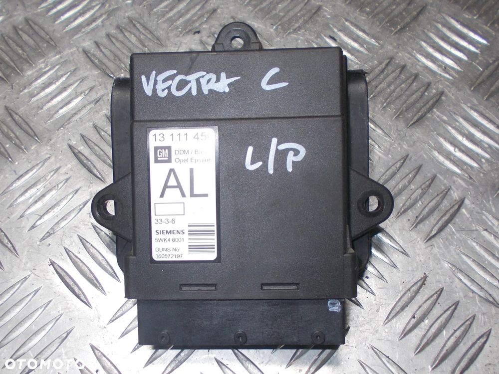 Vectra C - moduł sterownik drzwi lewy przód - 1