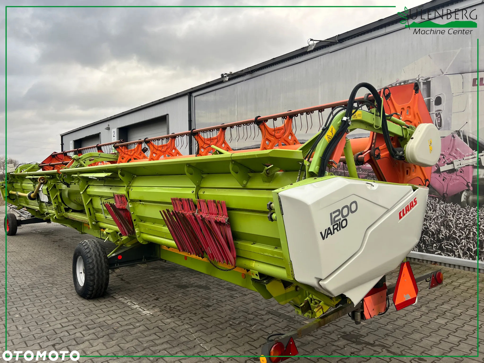 Claas Vario 1200 + wózek transportowy - 10