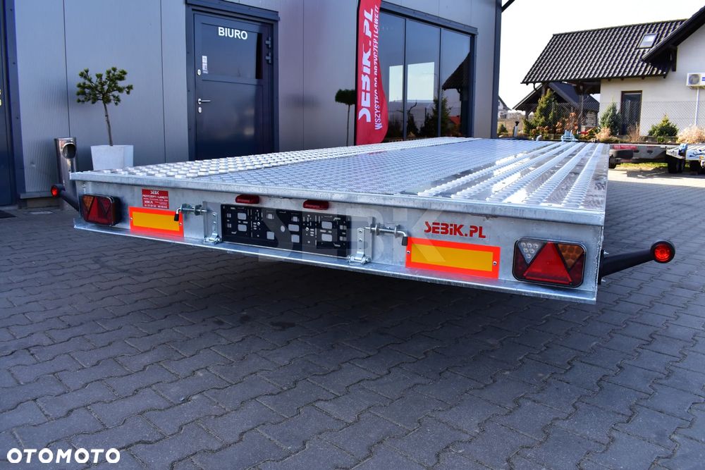 Niewiadów Przyczepo laweta platforma MARS. 5 X 2,1 Alu ryfel i najazdy z dostawą!! - 11