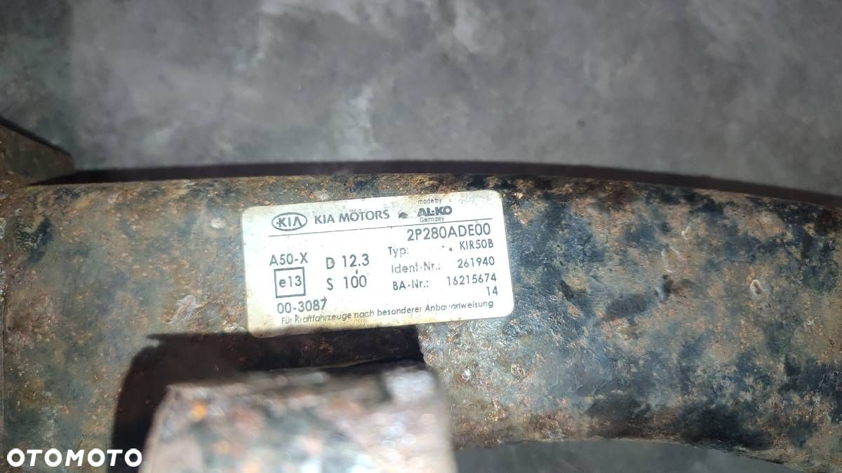HAK HOLOWNICZY BELKA KULKA KIA SORENTO II 2010 - 8